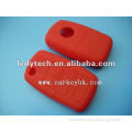 High quality VW silicon key case, red silicon key bag,silicon rubber key protector